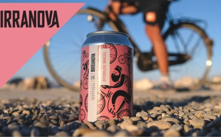 Da Birrificio Birranova Spinning Wheel, la birra che omaggia il ciclismo