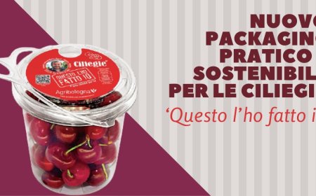 Nuovo packaging pratico e sostenibile per le ciliegie ‘Questo l’ho fatto io’