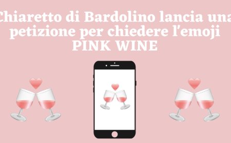 Chiaretto di Bardolino lancia una petizione per chiedere l'emoji PINK WINE
