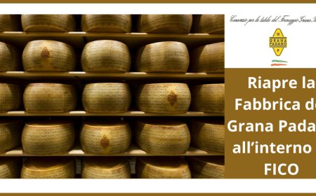 Riapre la Fabbrica del Grana Padano all’interno di FICO