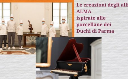 Le creazioni degli allievi ALMA ispirate alle porcellane dei Duchi di Parma