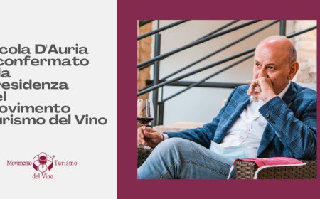Nicola D'Auria riconfermato alla presidenza del Movimento Turismo del Vino