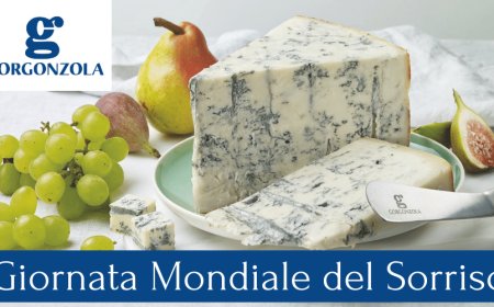 Giornata Mondiale del Sorriso: il Gorgonzola DOP è il cibo del buonumore
