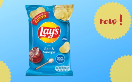 Arrivano le nuove Lay's al gusto Salt&Vinegar