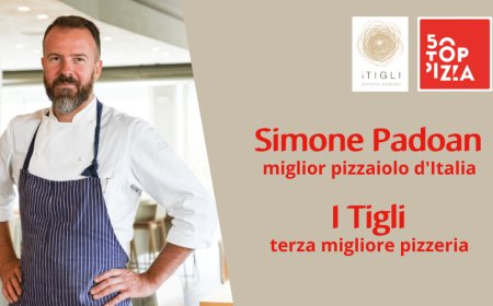Simone Padoan è il miglior pizzaiolo d'Italia. La pizzeria I Tigli al terzo posto