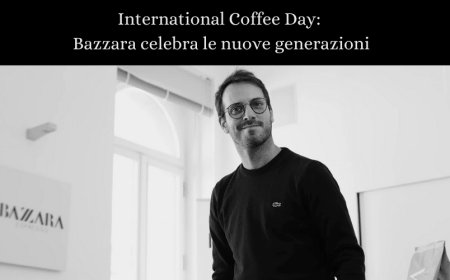International Coffee Day: Bazzara celebra le nuove generazioni