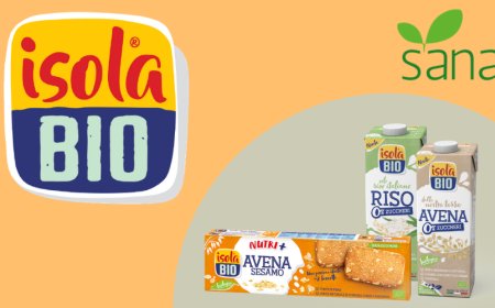 Isola Bio presenterà bevande vegetali 0% zuccheri e i nuovi biscotti al Sana 2020
