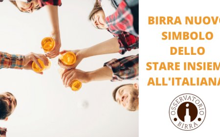 La Birra è il nuovo simbolo della socialità responsabile e batte anche il caffè
