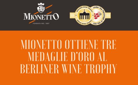 Mionetto ottiene tre medaglie d'oro al Berliner Wine Trophy
