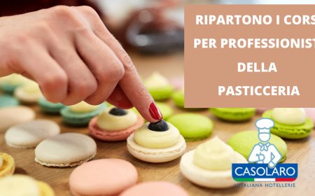 Casolaro: ripartono i corsi professionali di cucina dal 12 ottobre