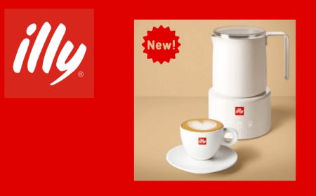 illy presenta il nuovo Milk Frother: design e tecnologia per il cappuccino