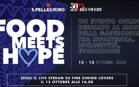 Food Meets Hope, l'evento digitale di S.Pellegrino per il 50 Best Recovery Summit
