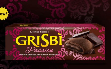 Grisbì lancia la nuova limited edition "Passion" con doppio cioccolato extra fondente