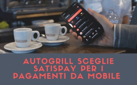 Autogrill sceglie Satispay per i pagamenti da mobile