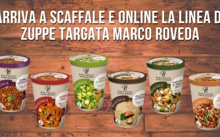 Arriva a scaffale e online la linea di zuppe targata Marco Roveda