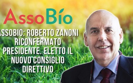 AssoBio: Roberto Zanoni riconfermato Presidente. Eletto il nuovo consiglio direttivo