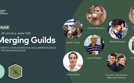 E-Merging Guilds: il primo evento crossover tra SCA Italy, Barista Guild e Coffee Technicians Guild