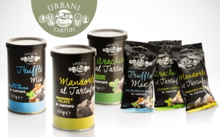 Urbani Tartufi propone l'aperitivo gourmet: tre nuovi snack a base di tartufo nero