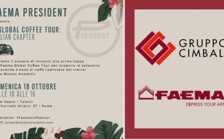 Gruppo Cimbali presenta il Faema Global Coffee Tour per celebrare il caffè