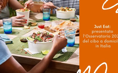 Just Eat: presentato l'Osservatorio 2020 del cibo a domicilio in Italia