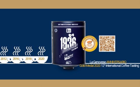 Per la Miscela "Anniversario" de La Genovese medaglia d'oro all’International Coffee Tasting