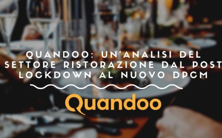 Quandoo: un'analisi del settore ristorazione dal post lockdown al nuovo DPCM