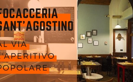 Da oggi parte l'aperitivo popolare della Focacceria Sant'Agostino