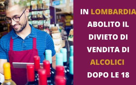 In Lombardia ripristinata la vendita di alcolici dopo le 18