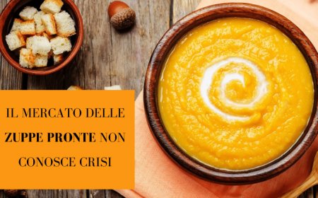 Il mercato delle zuppe pronte non conosce crisi