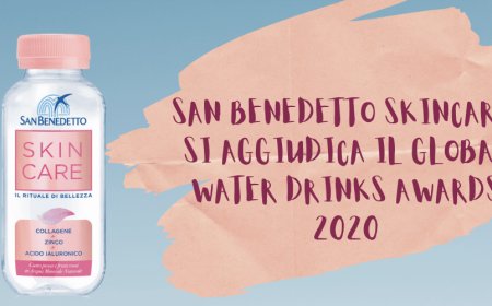 San Benedetto Skincare si aggiudica il Global Water Drinks Awards 2020
