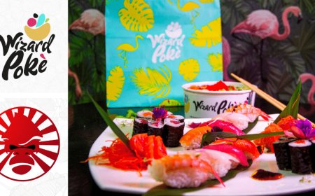 La prima dark kitchen di Roma "esce allo scoperto" con Wizard Poké e Sushi Kong