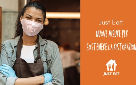 Just Eat: nuove misure per sostenere la ristorazione