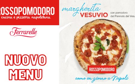 Rossopomodoro presenta il menu autunnale. Prosegue la collaborazione con Ferrarelle