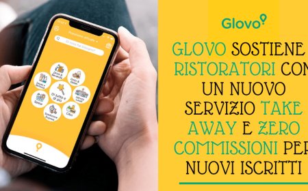 Glovo sostiene i ristoratori con un nuovo servizio take away e zero commissioni per nuovi iscritti