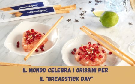 Il mondo celebra i grissini per il "Breadstick Day"