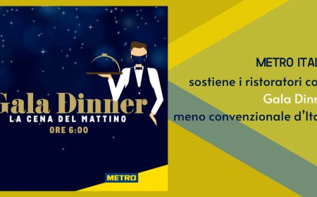 METRO Italia sostiene i ristoratori con il Gala Dinner meno convenzionale d’Italia