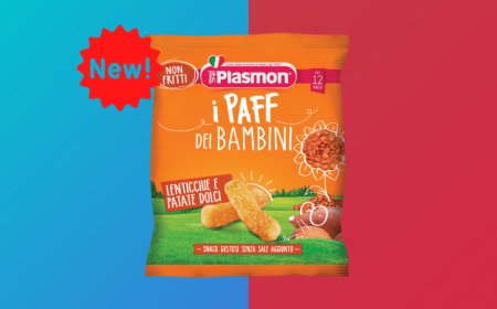 Da Plasmon la merenda PAFF dei bambini ai legumi