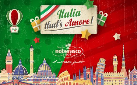 Noberasco 1908 celebra il Natale con la collezione "Italia That's Amore"
