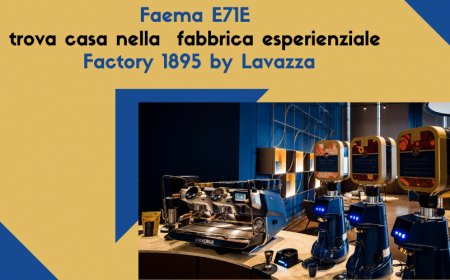 Faema E71E trova casa nella fabbrica esperienziale Factory 1895 by Lavazza