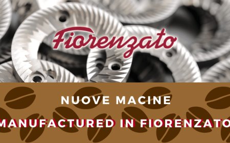 Nuove macine "Manufactured in Fiorenzato": il caffè espresso macinato a regola d'arte