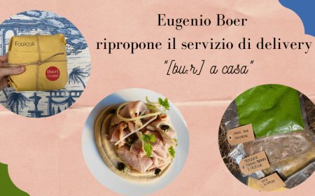 Eugenio Boer ripropone il servizio di delivery "[bu:r] a casa"
