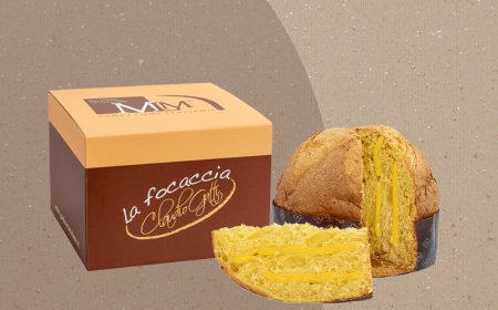 Per Natale 2020 Claudio Gatti presenta la focaccia alla crema di limoncello