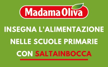 Madama Oliva nelle scuole per il progetto SALTAinBOCCA dedicato all'alimentazione