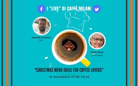 Caffè protagonista in cucina, pasticceria e mixology con le ricette dei professionisti nei Live di Caffè Milani