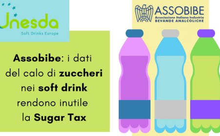 Assobibe: i dati del calo di zuccheri nei soft drink rendono inutile la Sugar Tax