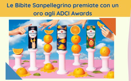 Le Bibite Sanpellegrino premiate con un oro agli ADCI Awards