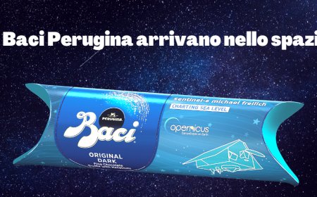 I Baci Perugina arrivano nello spazio