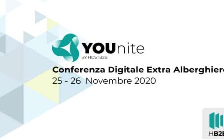 Appuntamento con HostB2B #YOUnite: conferenza digitale per la ripartenza dell'extra alberghiero