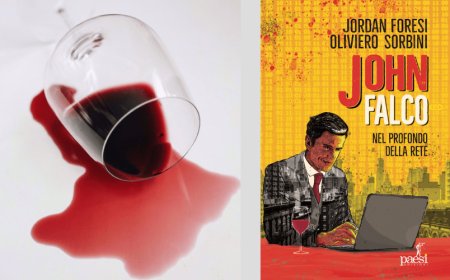 Degustazioni ed enigmi accompagnano il protagonista del nuovo cyber thriller "John Falco"