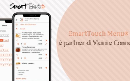 SmartTouch Menu® è partner di Vicini e Connessi